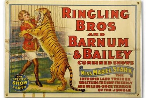 Mabel Stark, historic circus performer